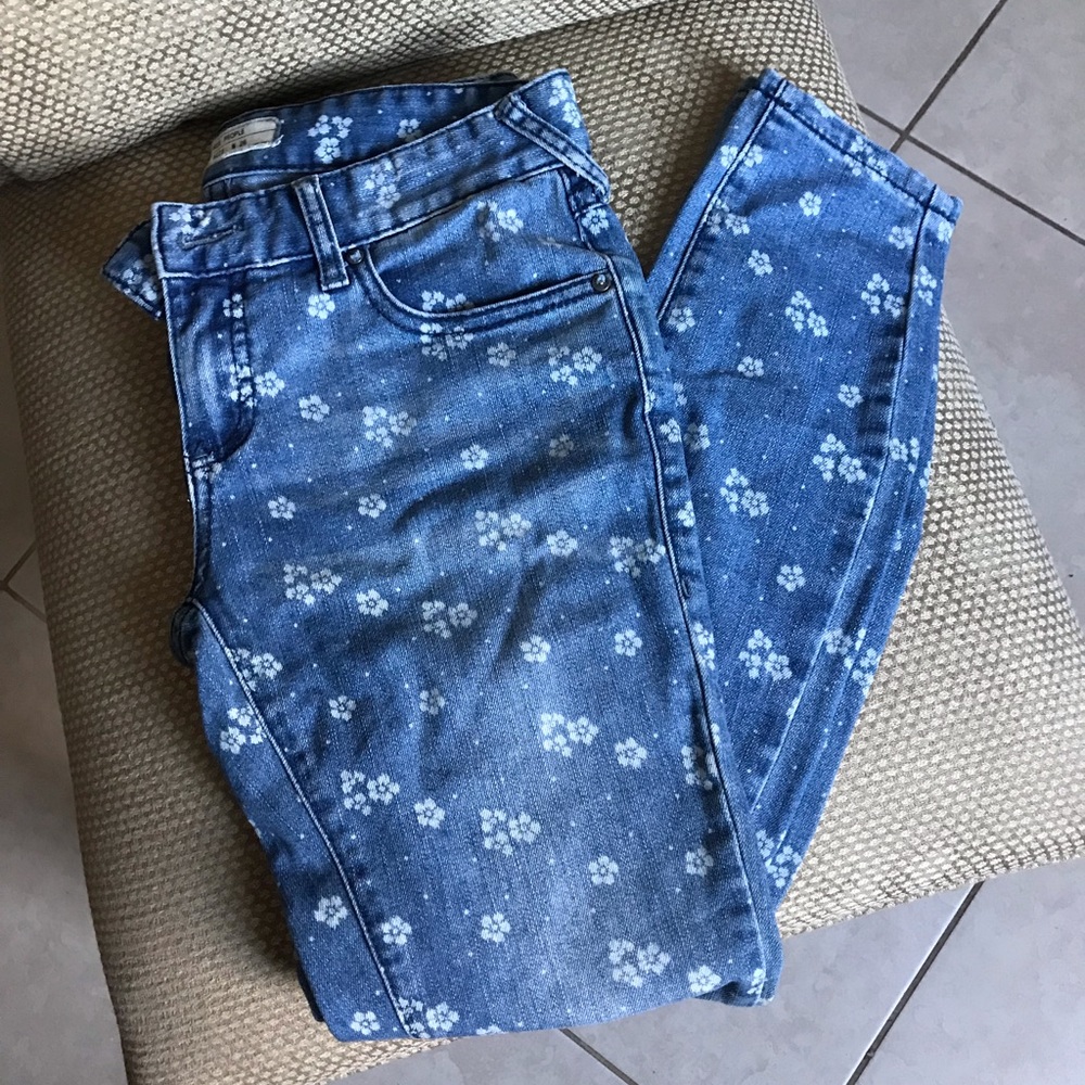 Free People Flower Ankle Jeans - Picture 4 of 7
